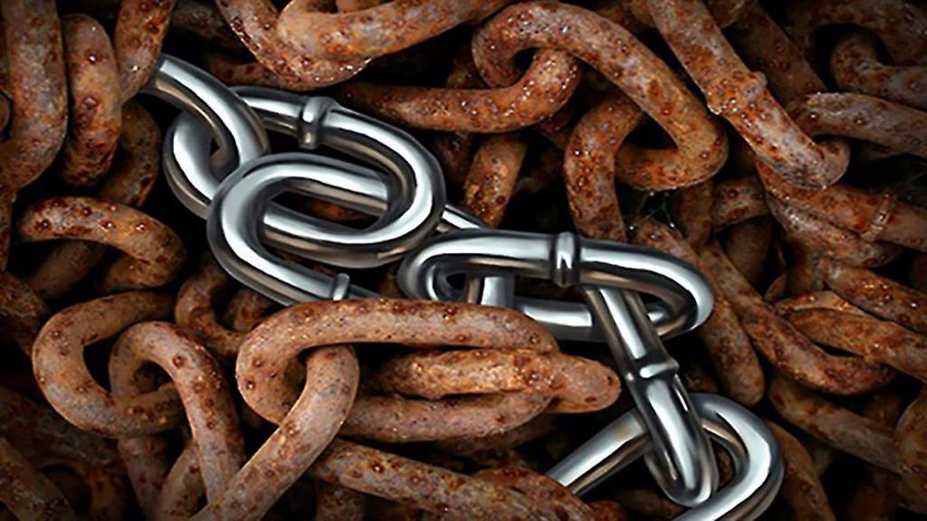 راه های جلوگیری از زنگ زدن آهن
